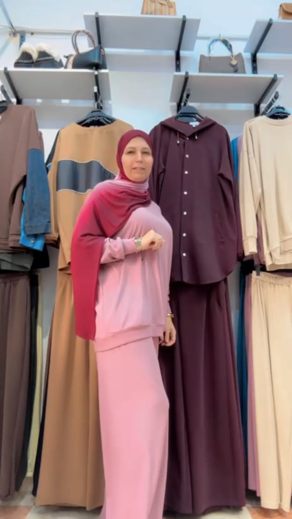 أنصوبل شتوي مريح لإطلالة دافئة